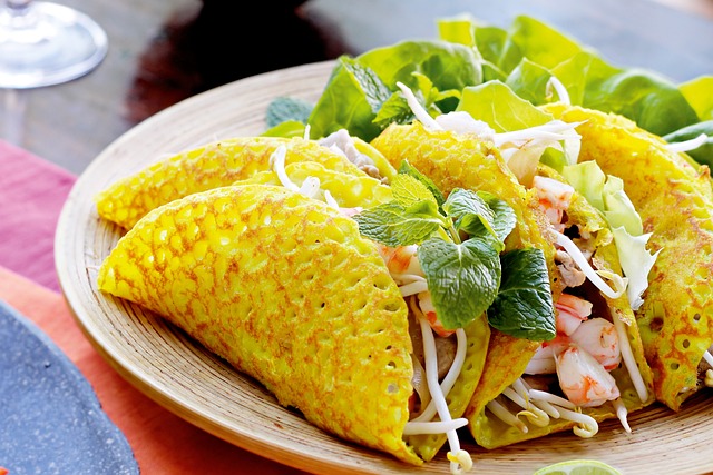 Nationalgericht Vietnam Banh Xeo (Rezept)