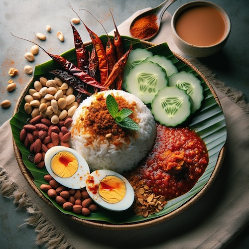 Nationalgericht Malaysia: Nasi Lemak (Rezept)