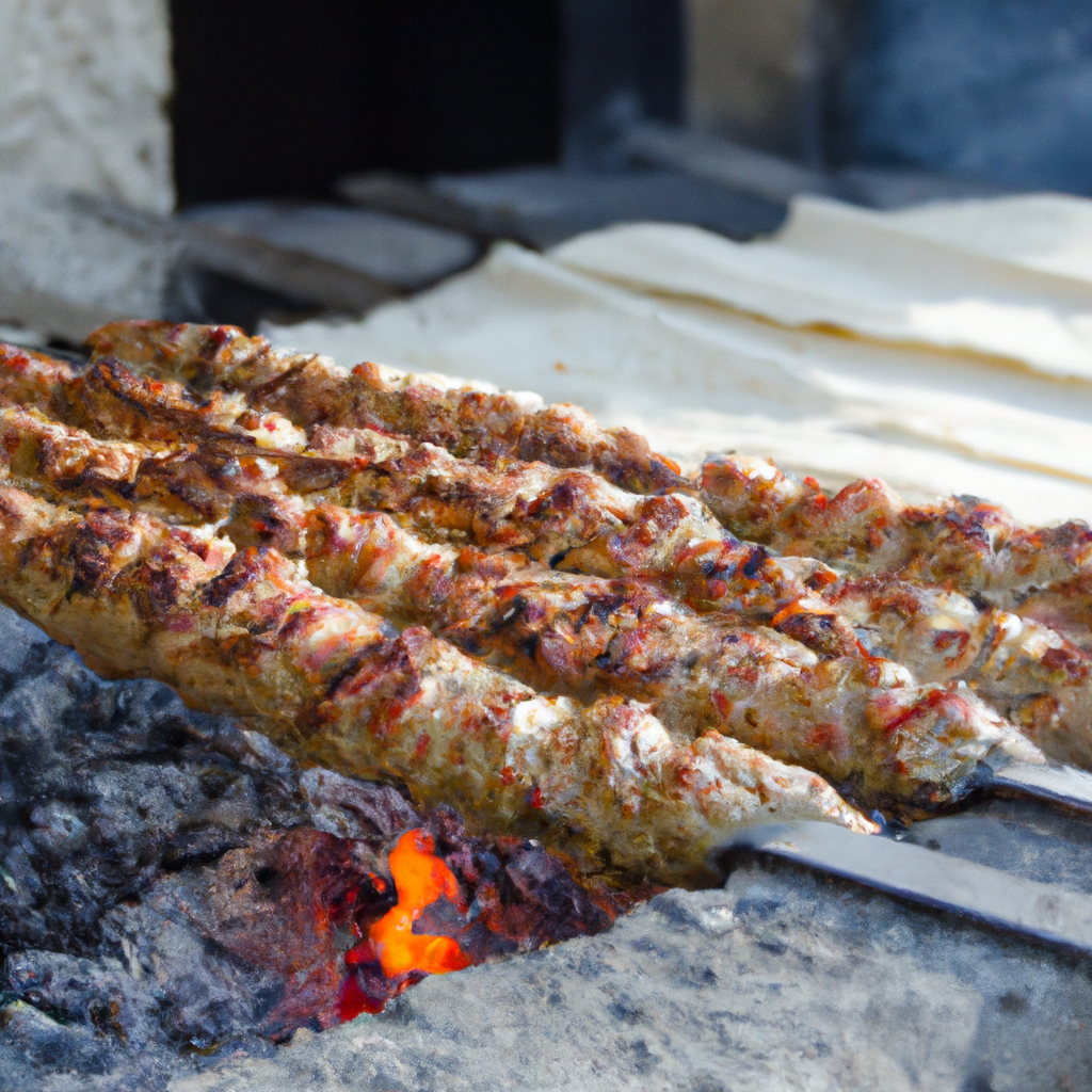 Chelo Kebab. 300 mm