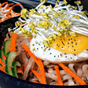 Bibimbap. 300 mm