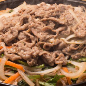 Bulgogi. 300 mm