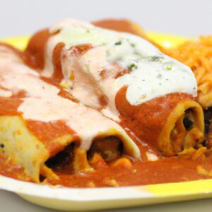 Enchiladas. 300 mm