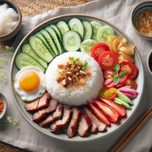 Nationalgericht Vietnam Com Tam Rezept