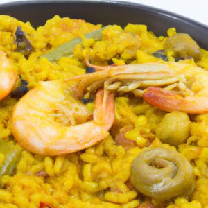 Paella Valenciana.