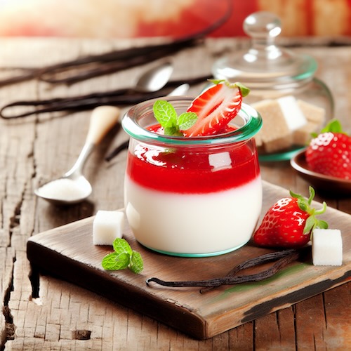 Nationalgericht Italien Panna Cotta (Rezept)