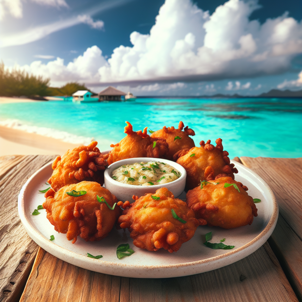 Conch Fritters. 
