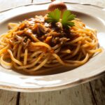 Nationalgericht Italien: Bigoli in Salsa (Rezept)