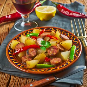 Nationalgericht Spanien: Zorza con Patatas (Rezept)