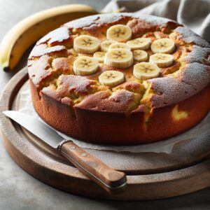 Bananenkuchen.