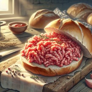 Ein-Wort-Bezeichnung: "Mett".