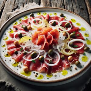 Carpaccio.