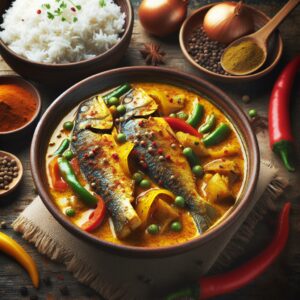 Fischcurry..