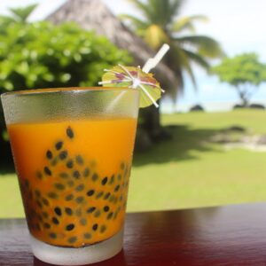 Nationalgericht Fiji: Passion Fruit Juice (Rezept)