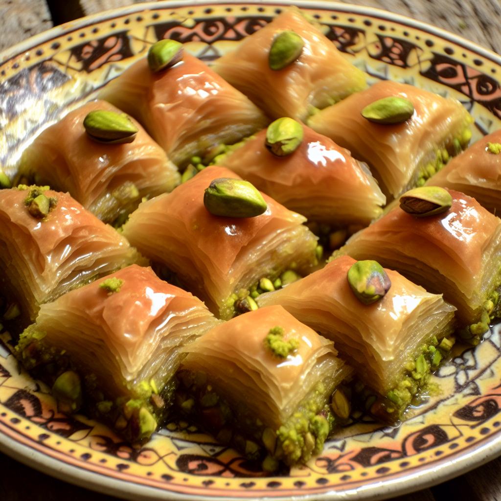 Nationalgericht Türkei: Antep Fıstığı ile Baklava (Rezept)