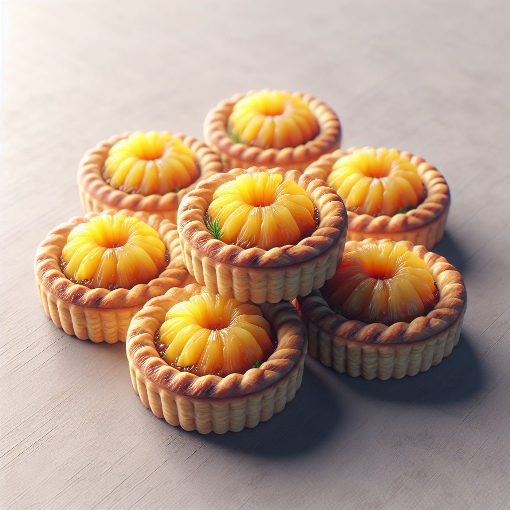 Fiji: Fijian Pineapple Tarts. 300mm Foto