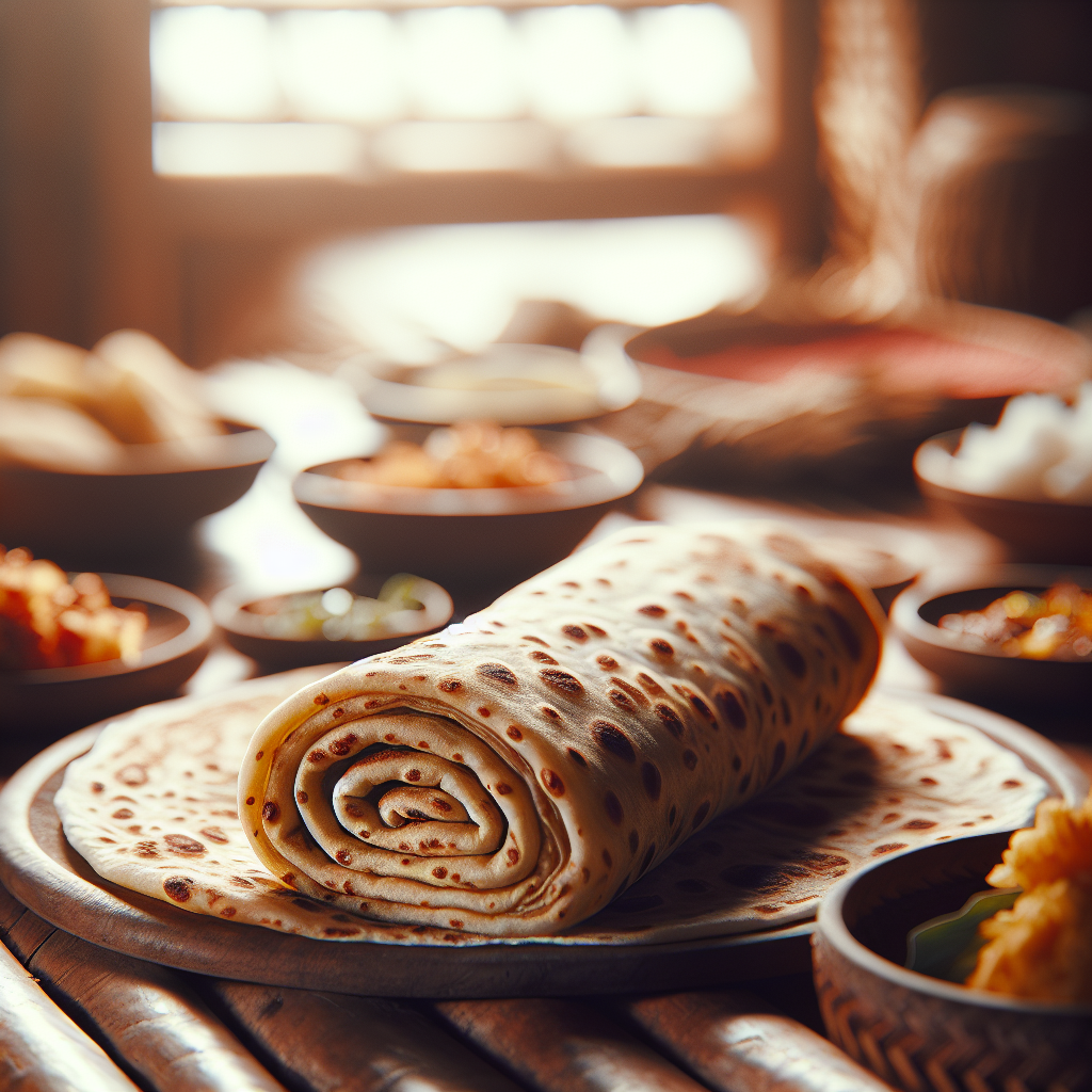 Fiji: Fijian Roti. 300mm Foto