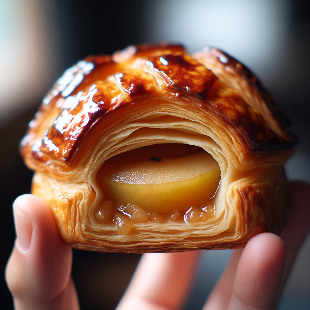 Frankreich: Chausson aux Pommes. 300mm Foto