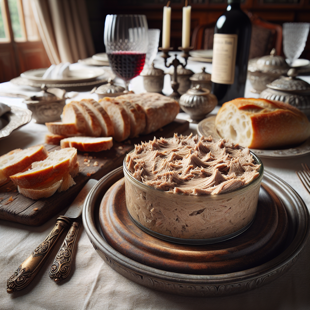 Frankreich: Rillettes. 300mm Foto