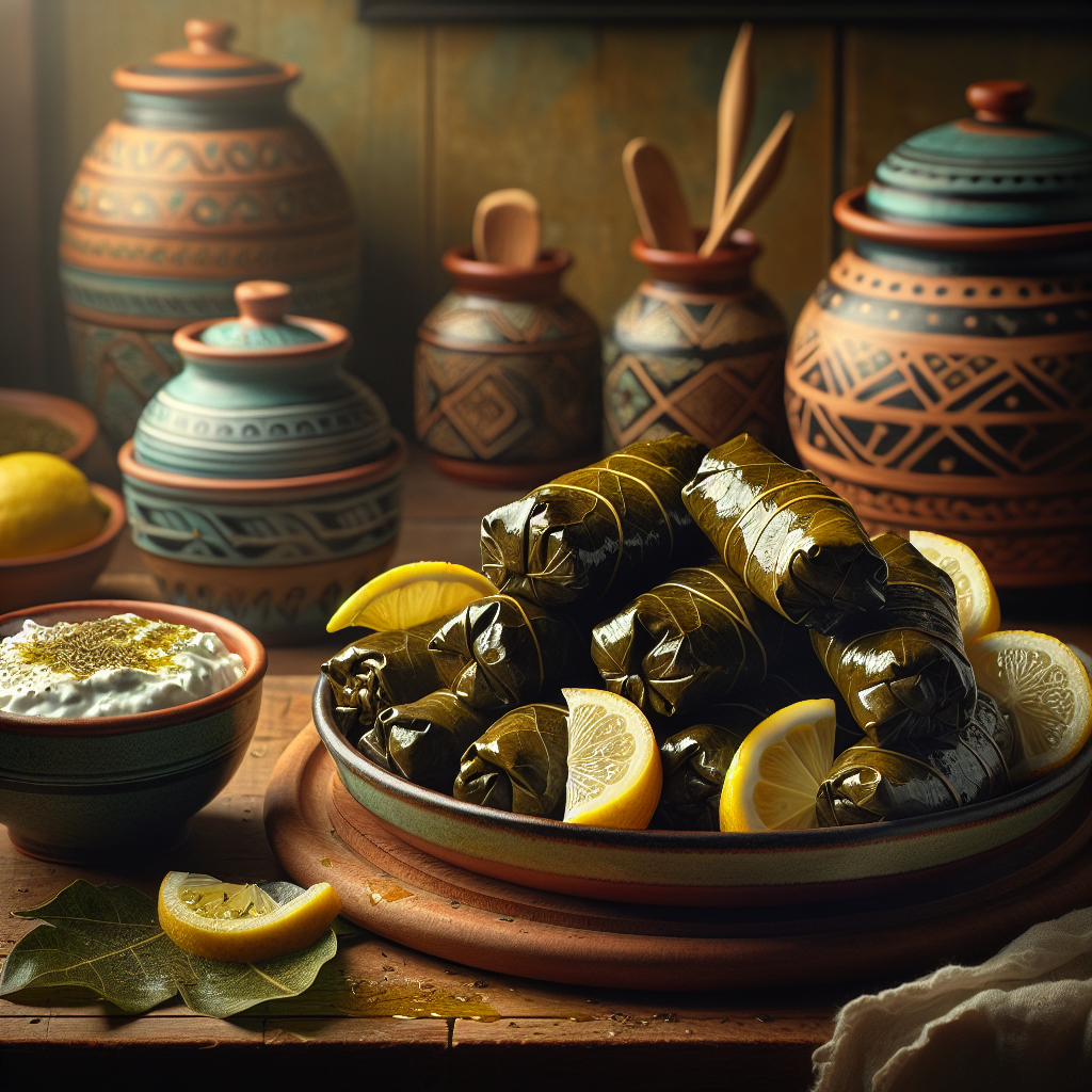 Dolmades..