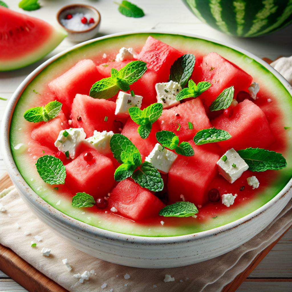 Wassermelonen-Salat..