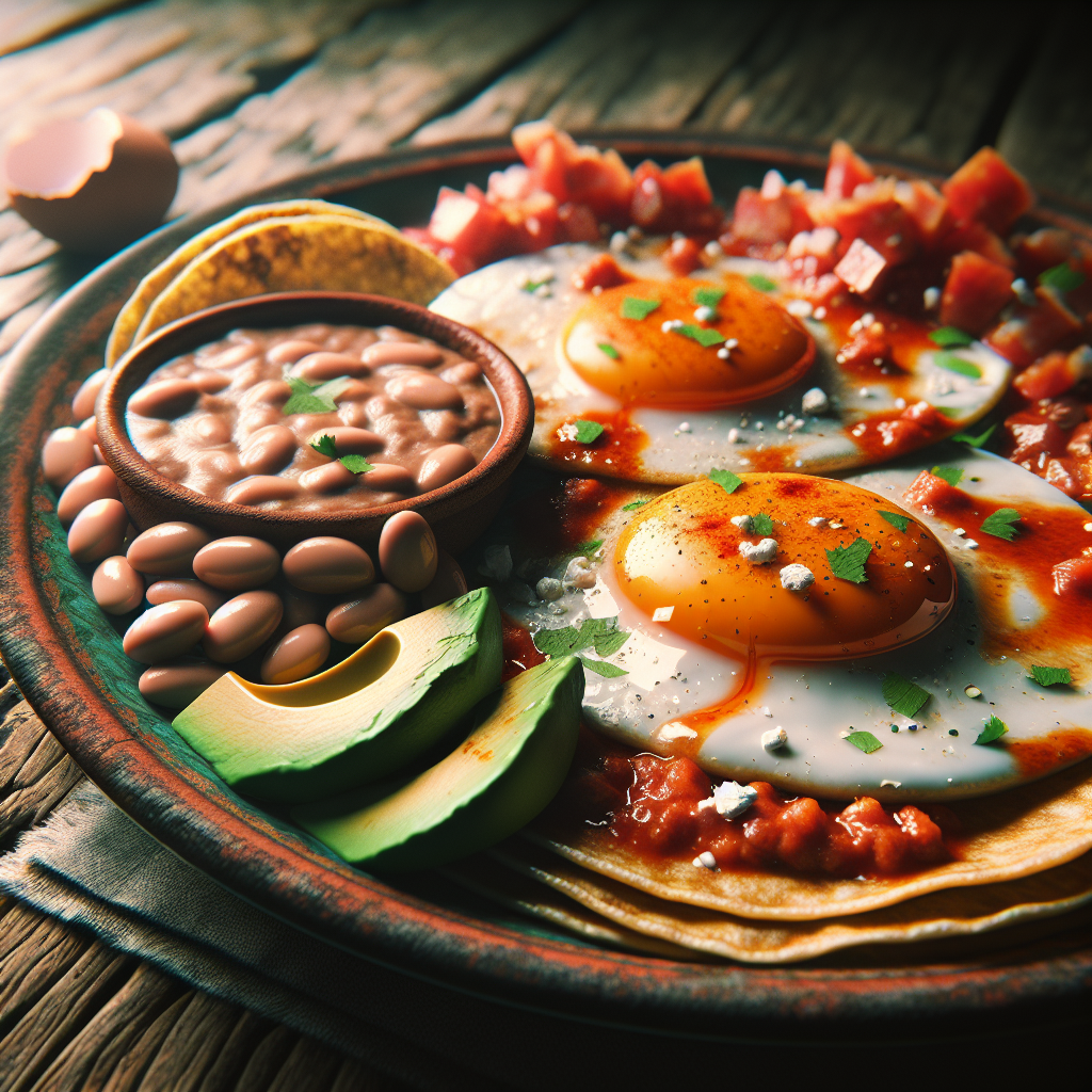 Mexiko: Huevos Rancheros. 300mm Foto