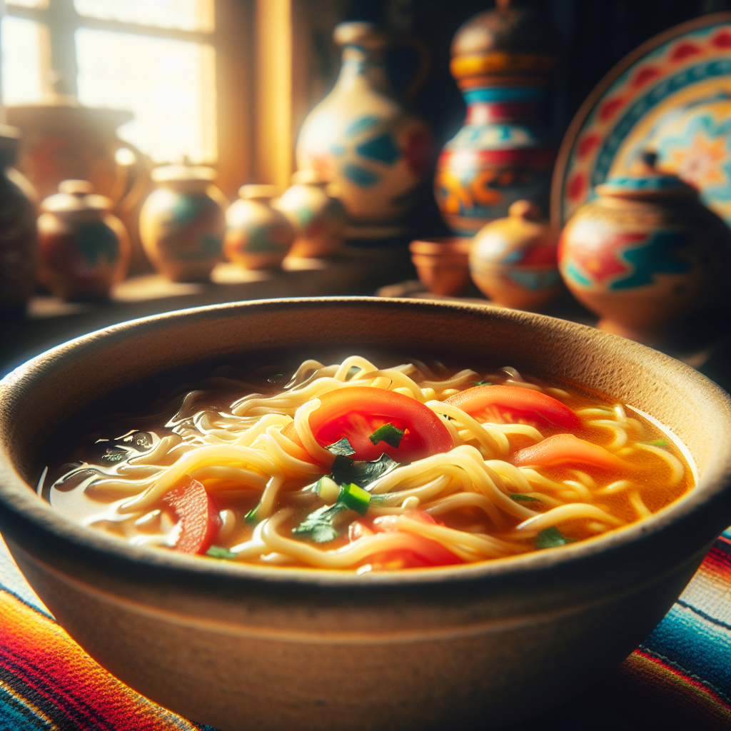 Mexiko: Sopa de Fideo. 300mm Foto