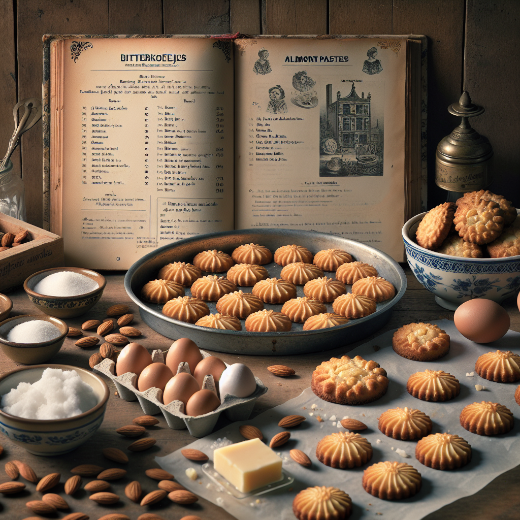 Niederlande: Bitterkoekjes (Rezept). 300mm Foto