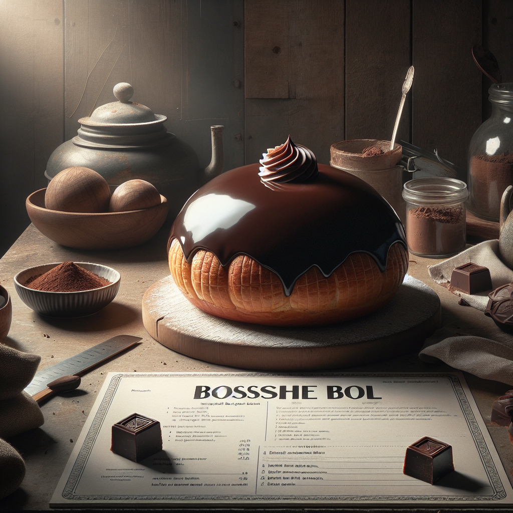 Niederlande: Bossche Bol (Rezept). 300mm Foto