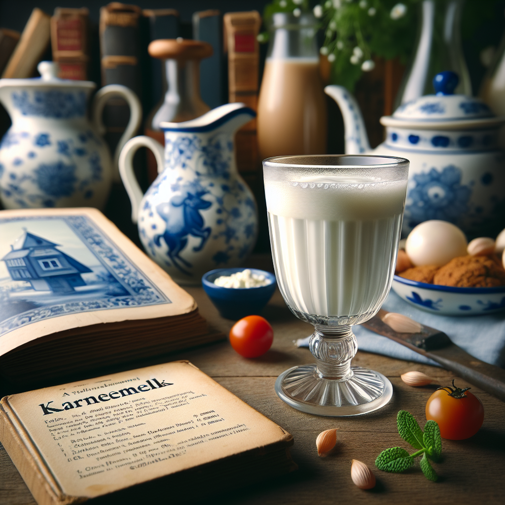 Niederlande: Karnemelk (Rezept). 300mm Foto