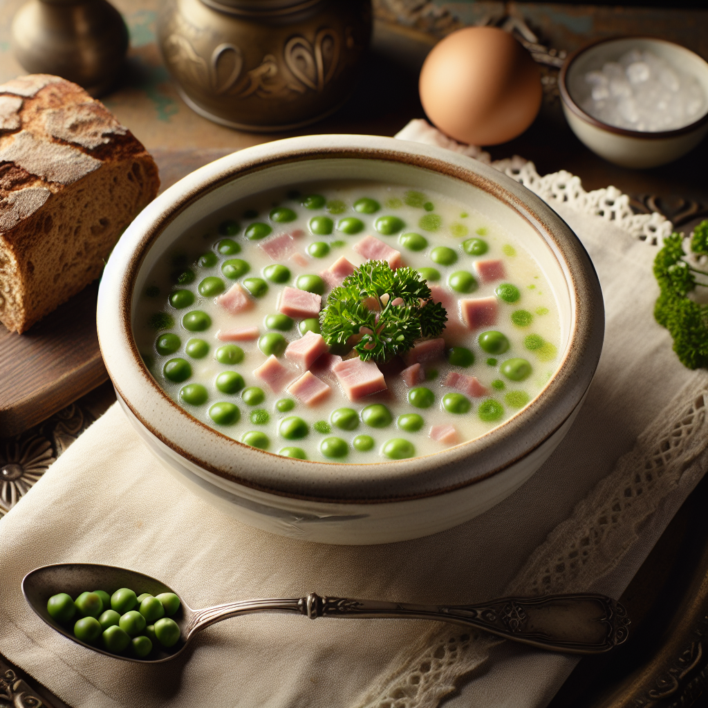 Kalterbsensuppe.