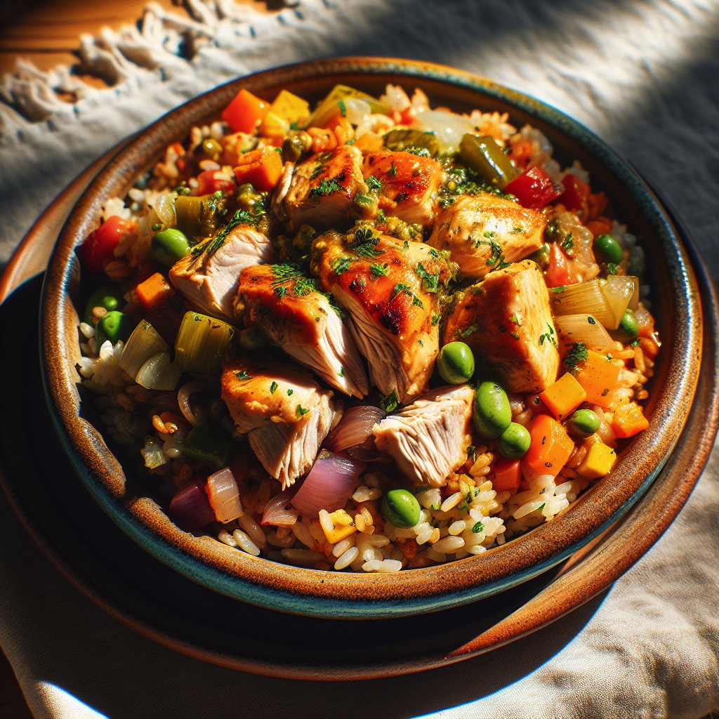 Uruguay: Arroz con Pollo. 300mm Foto