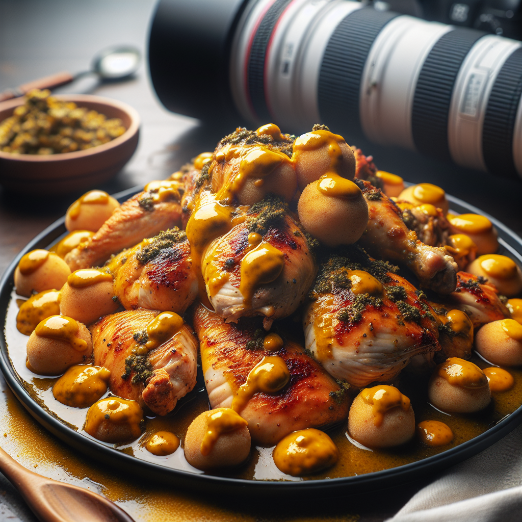 Uruguay: Pollo con Mostaza. 300mm Foto