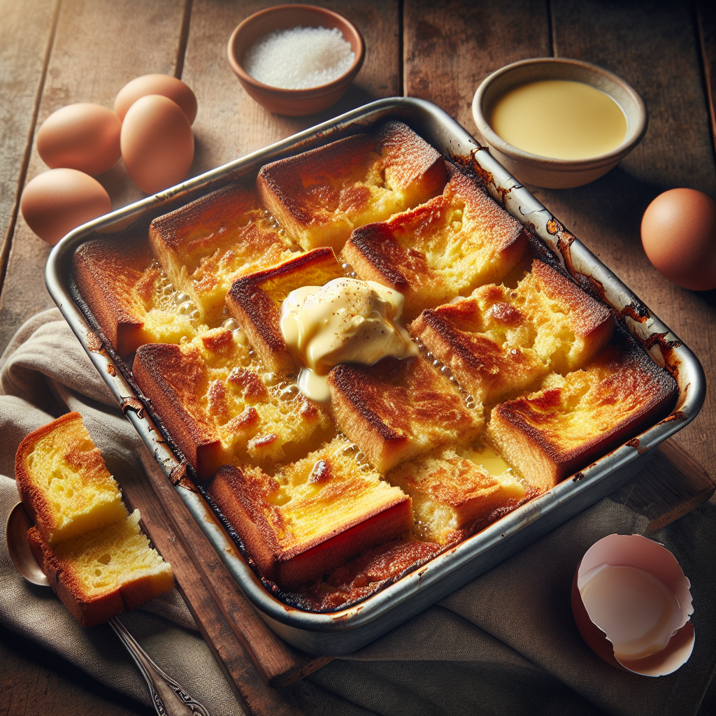 Bread and Butter Pudding.