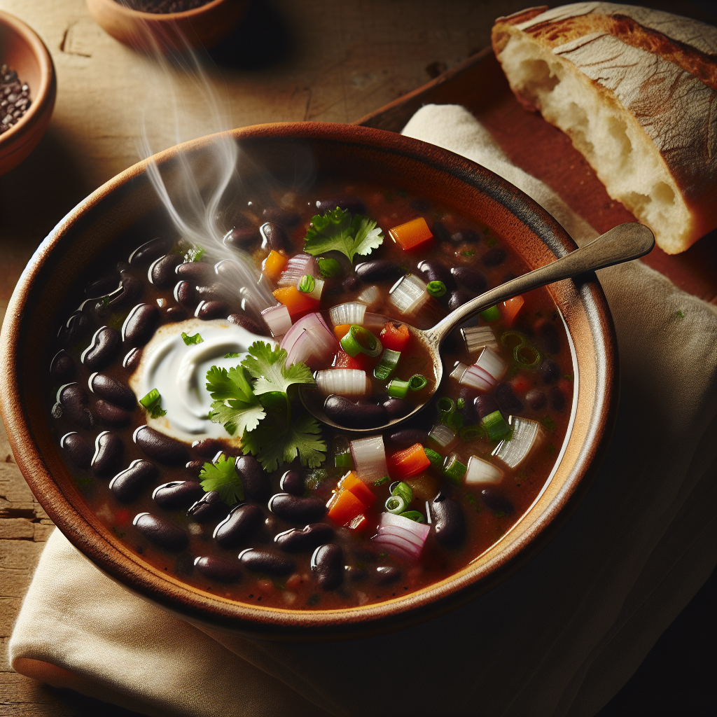 Black Bean Soup.