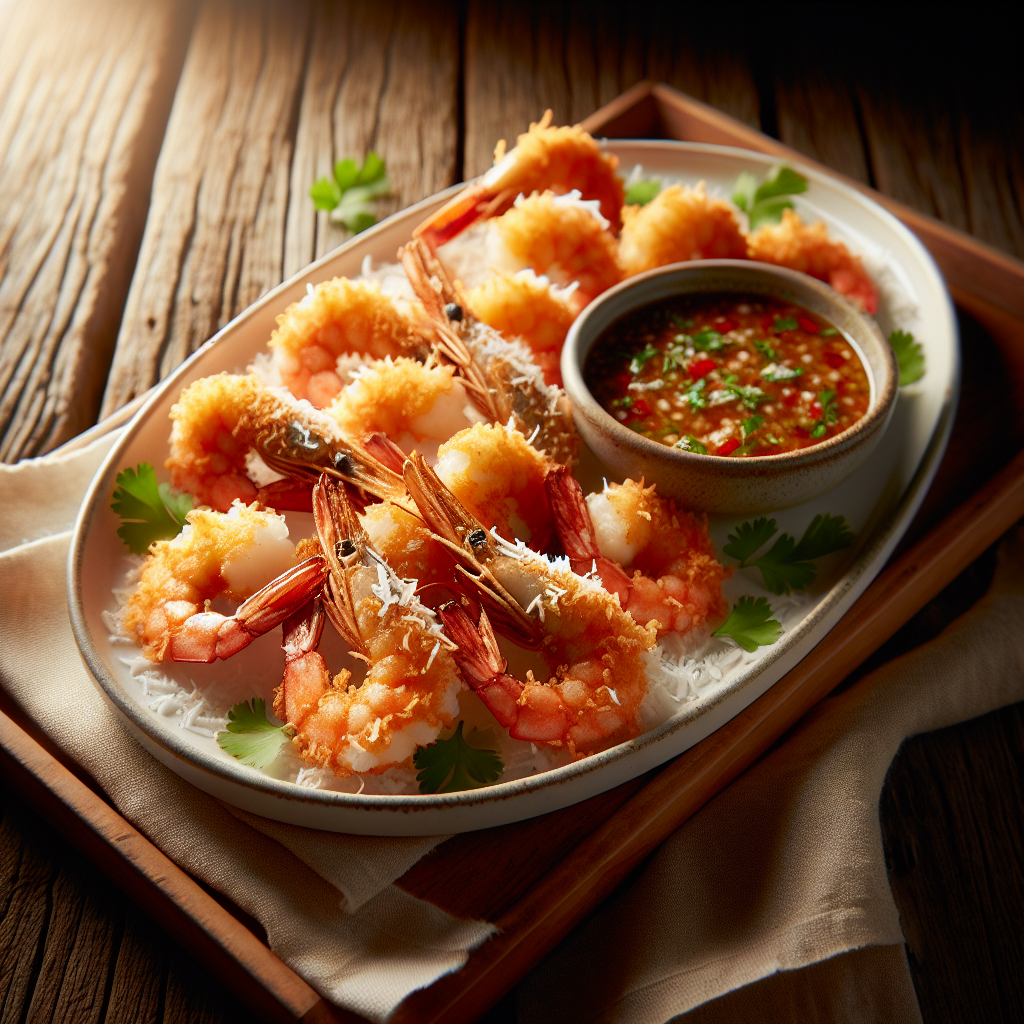 Coconut Shrimp.