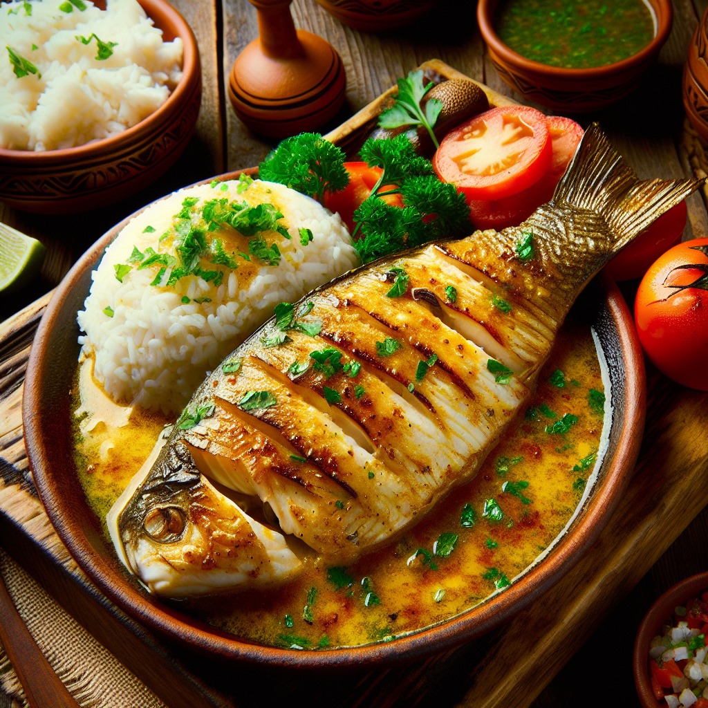 Nationalgericht Costa Rica: #Pescado al Mojo de Ajo# (Rezept)