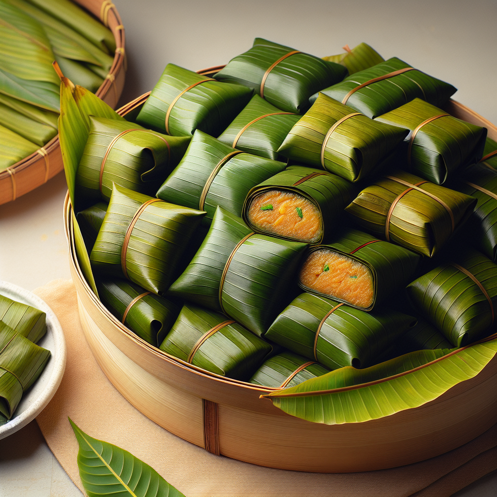 Pasteles en Hoja. 