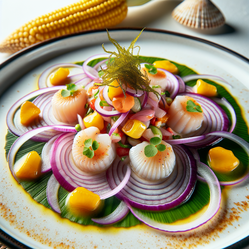 Nationalgericht Ecuador: #Ceviche de conchas# (Rezept)