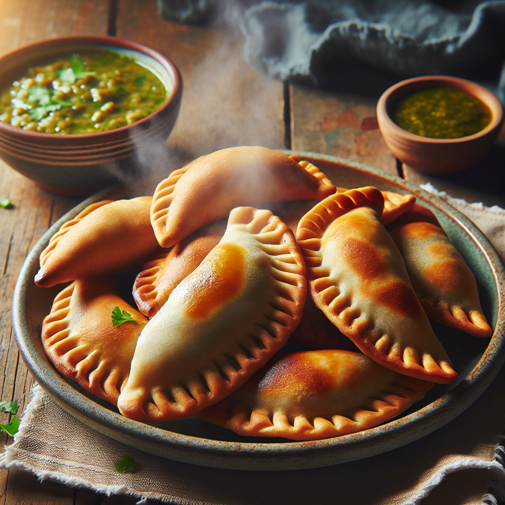 Empanadas de frijol.