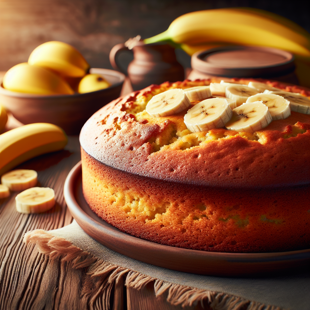 Cake à la Banane.