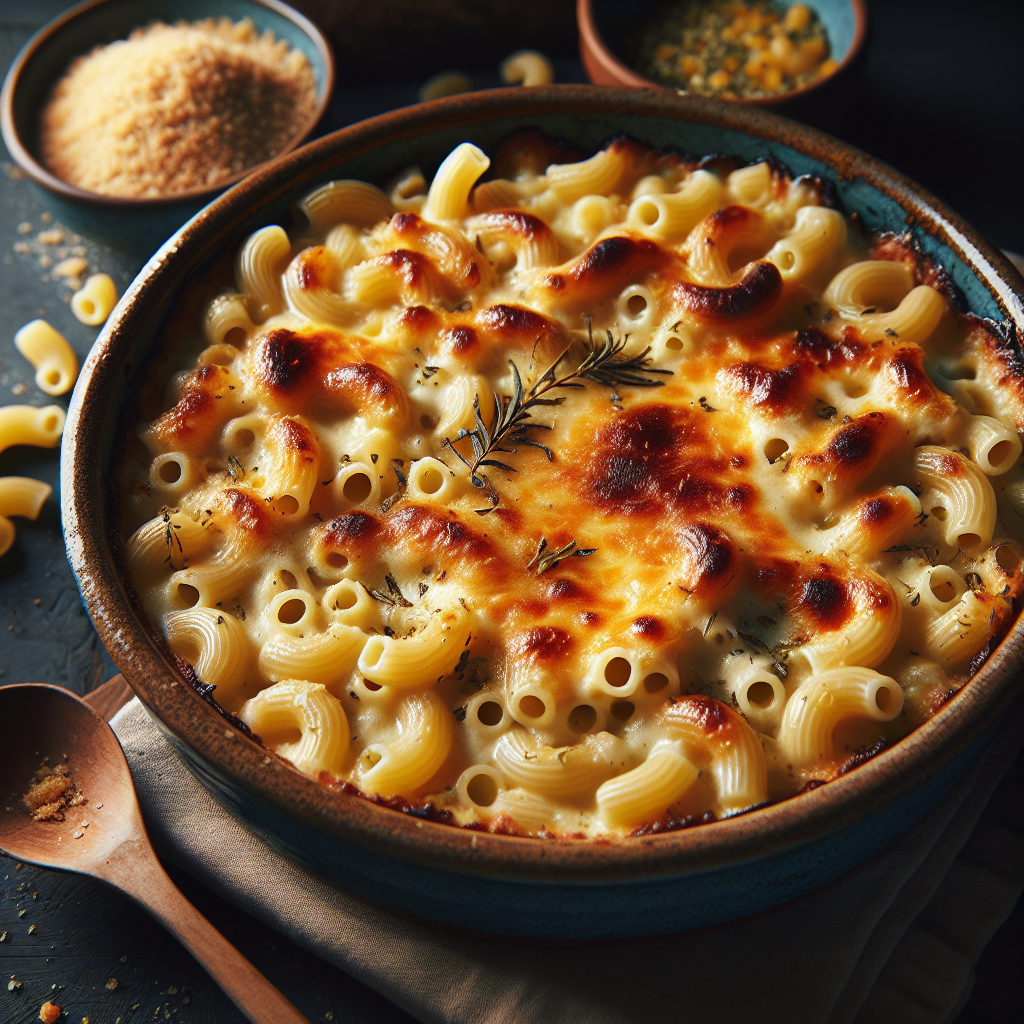 Baked Macaroni.