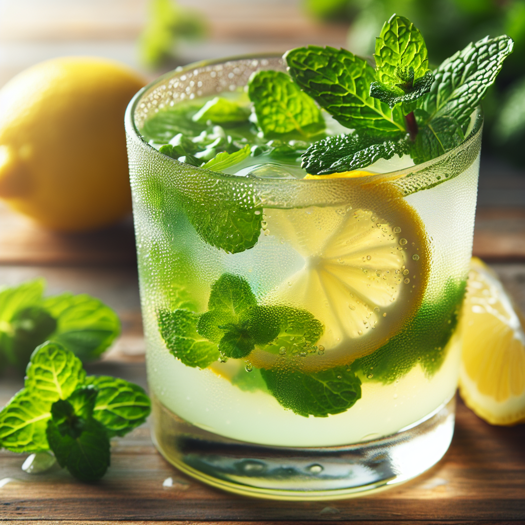 Lemon Mint Juice.