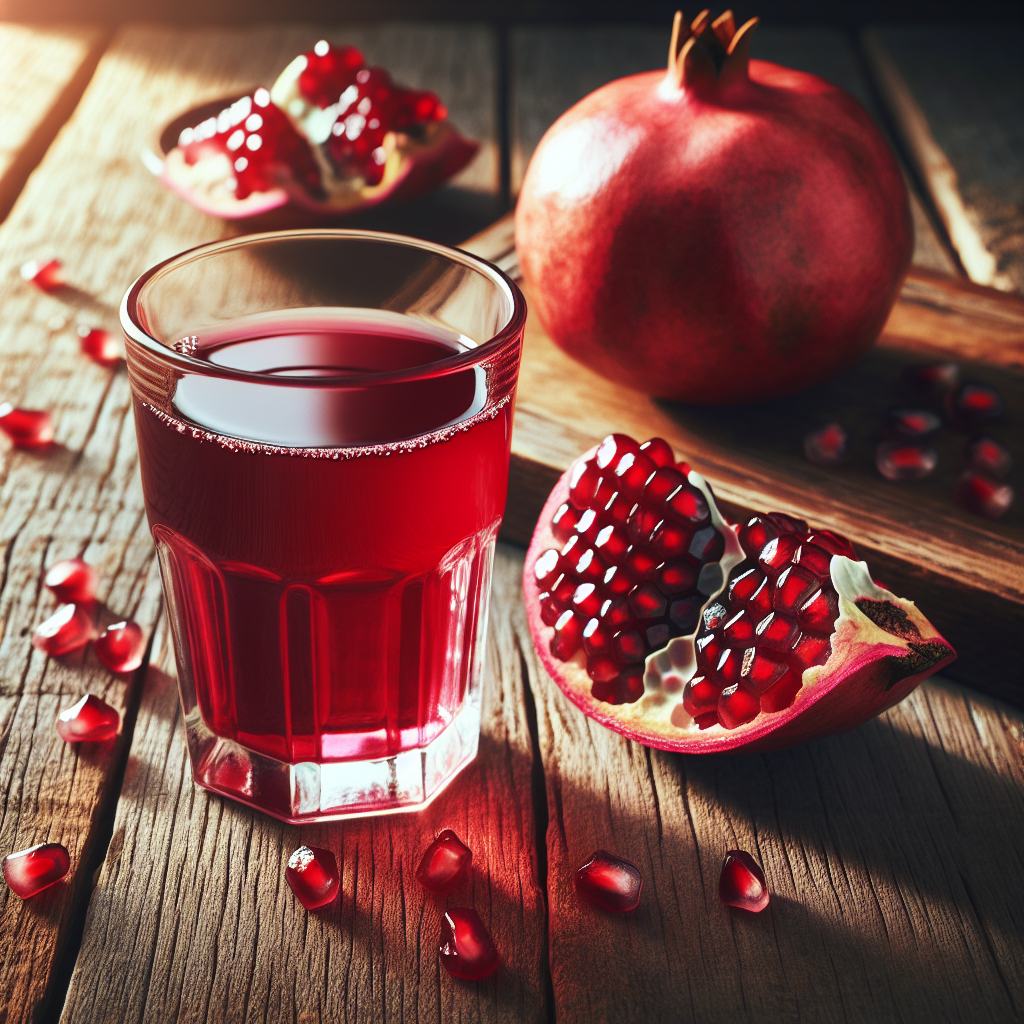 Pomegranate Juice. 