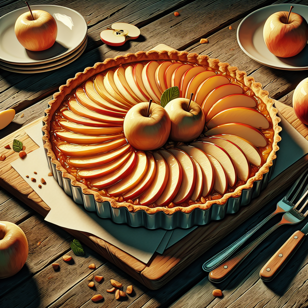 Tarte aux Pommes.