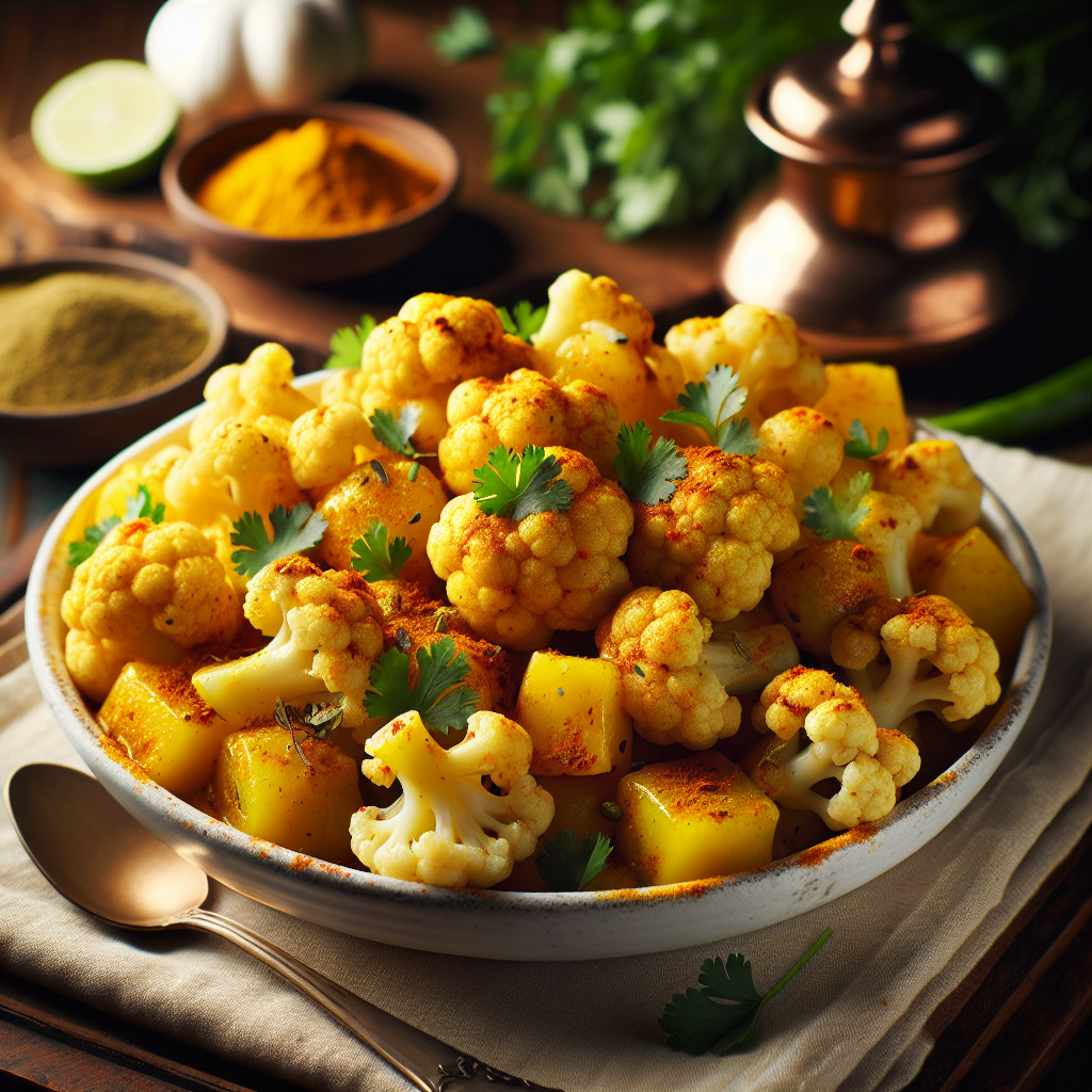 Nationalgericht Indien: #Aloo Gobi# (Rezept)