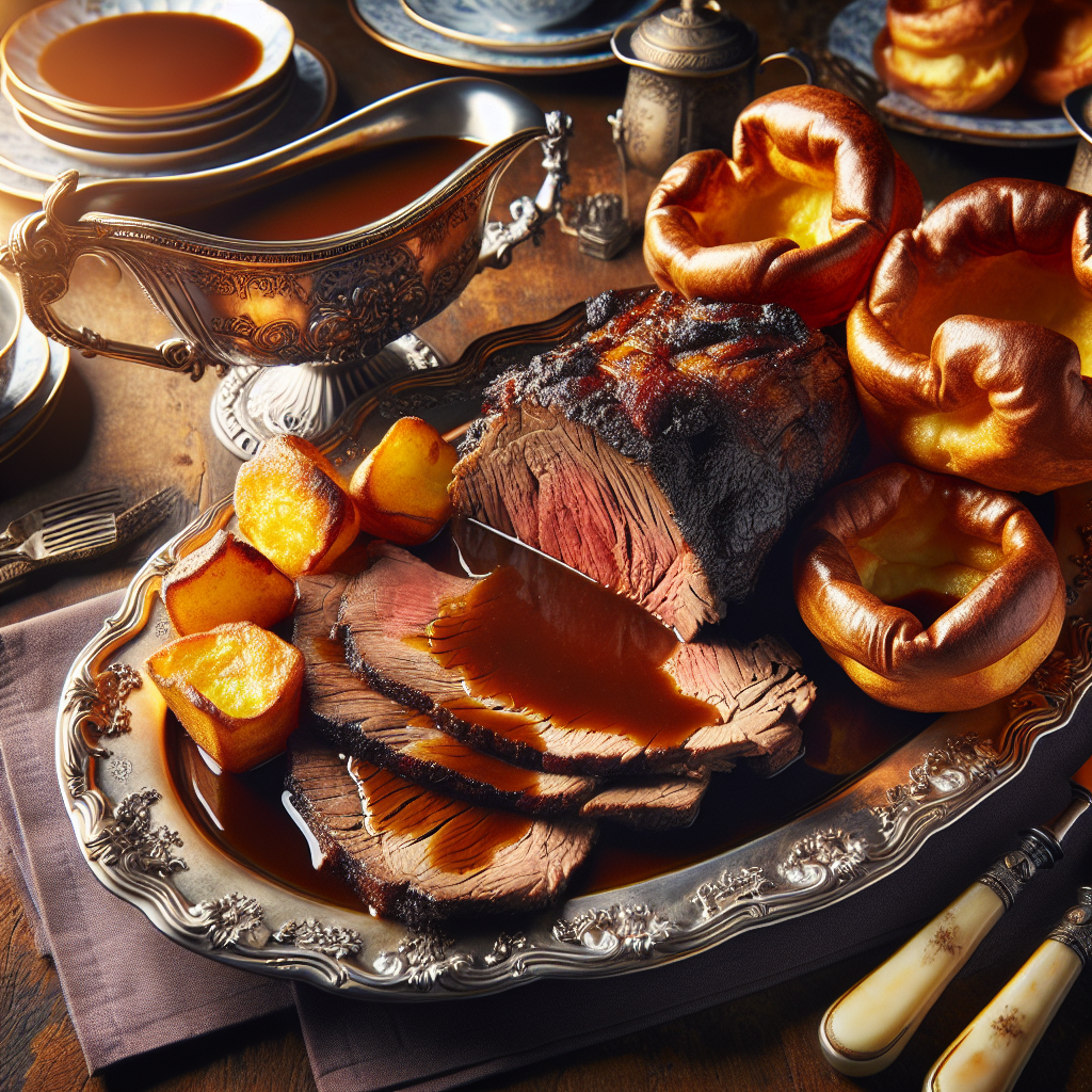 Nationalgericht Irland: #Roast Beef and Yorkshire Pudding# (Rezept)