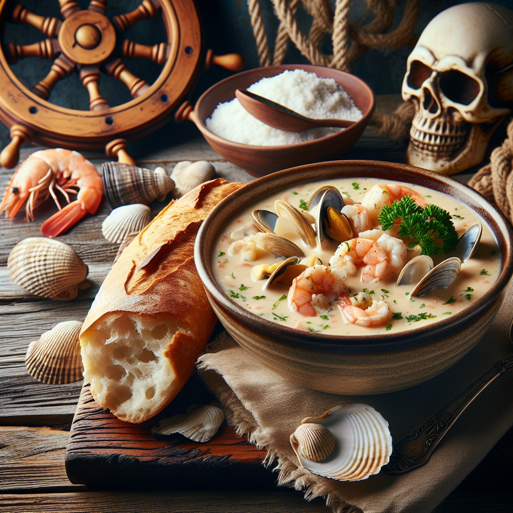 Seafood Chowder.