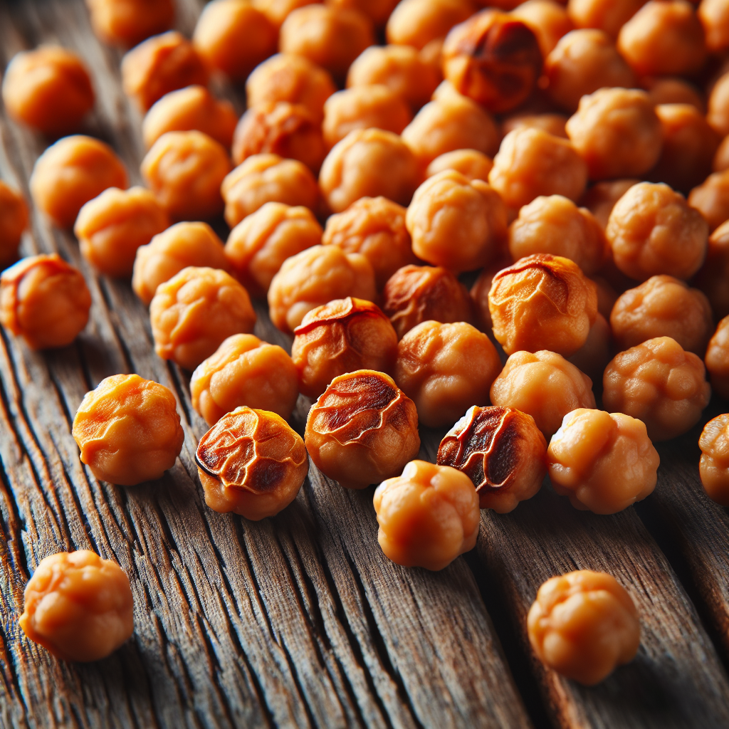 Roasted Chickpeas.