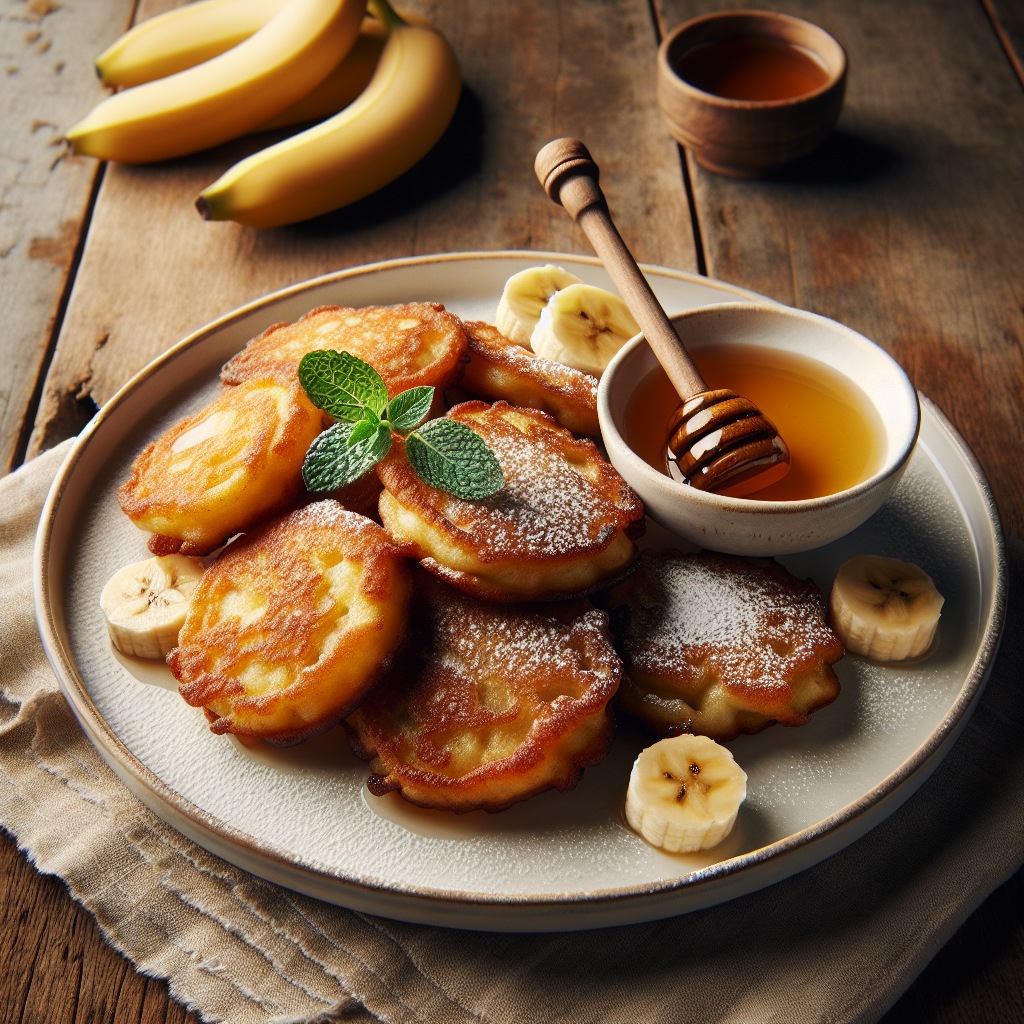 Banana Fritters.