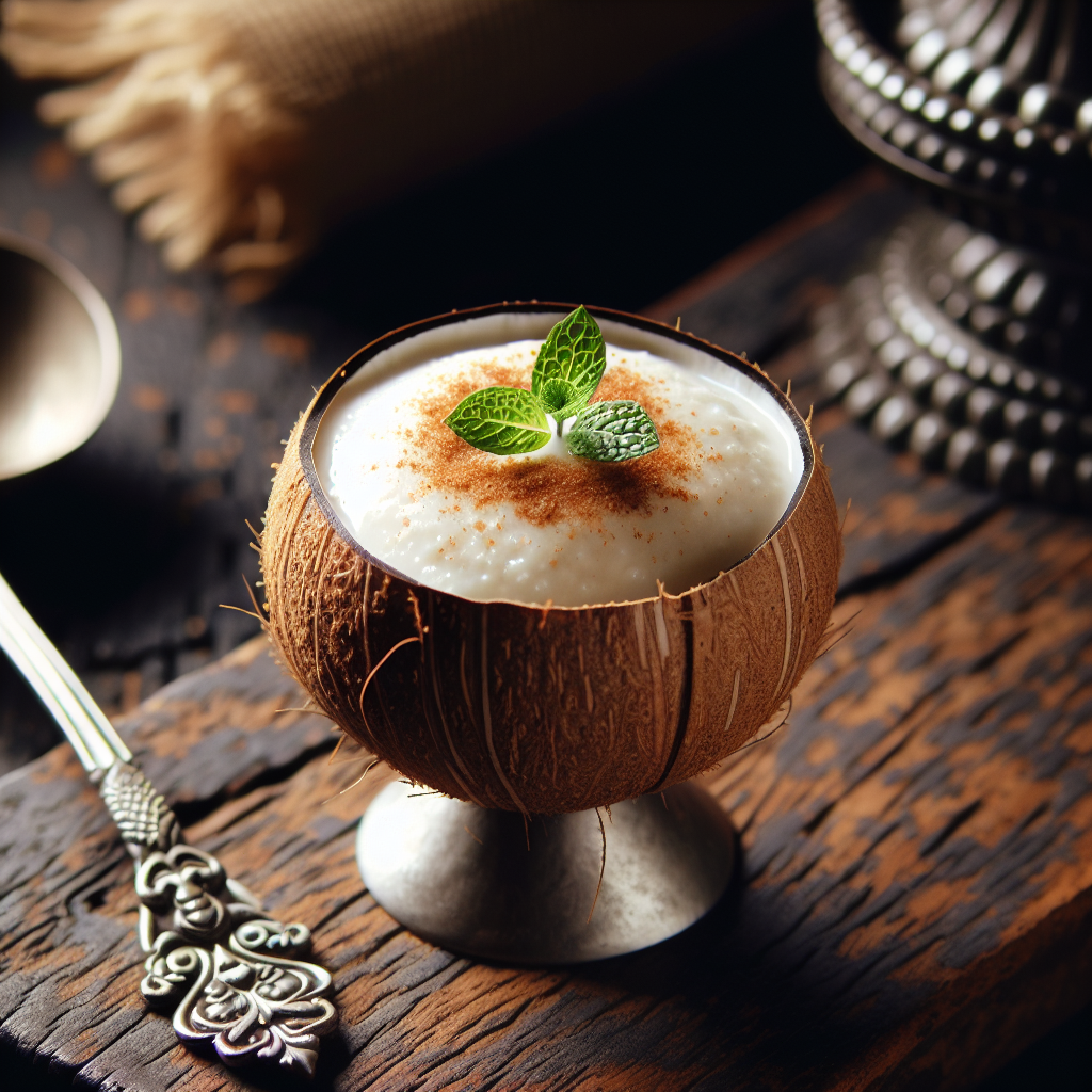 Maldivian Coconut Pudding.